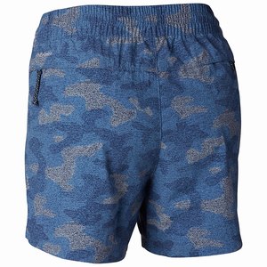 Columbia Silver Ridge™ Printed Pull On Short Dam Marinblå/Camo (JTUQZ2389)